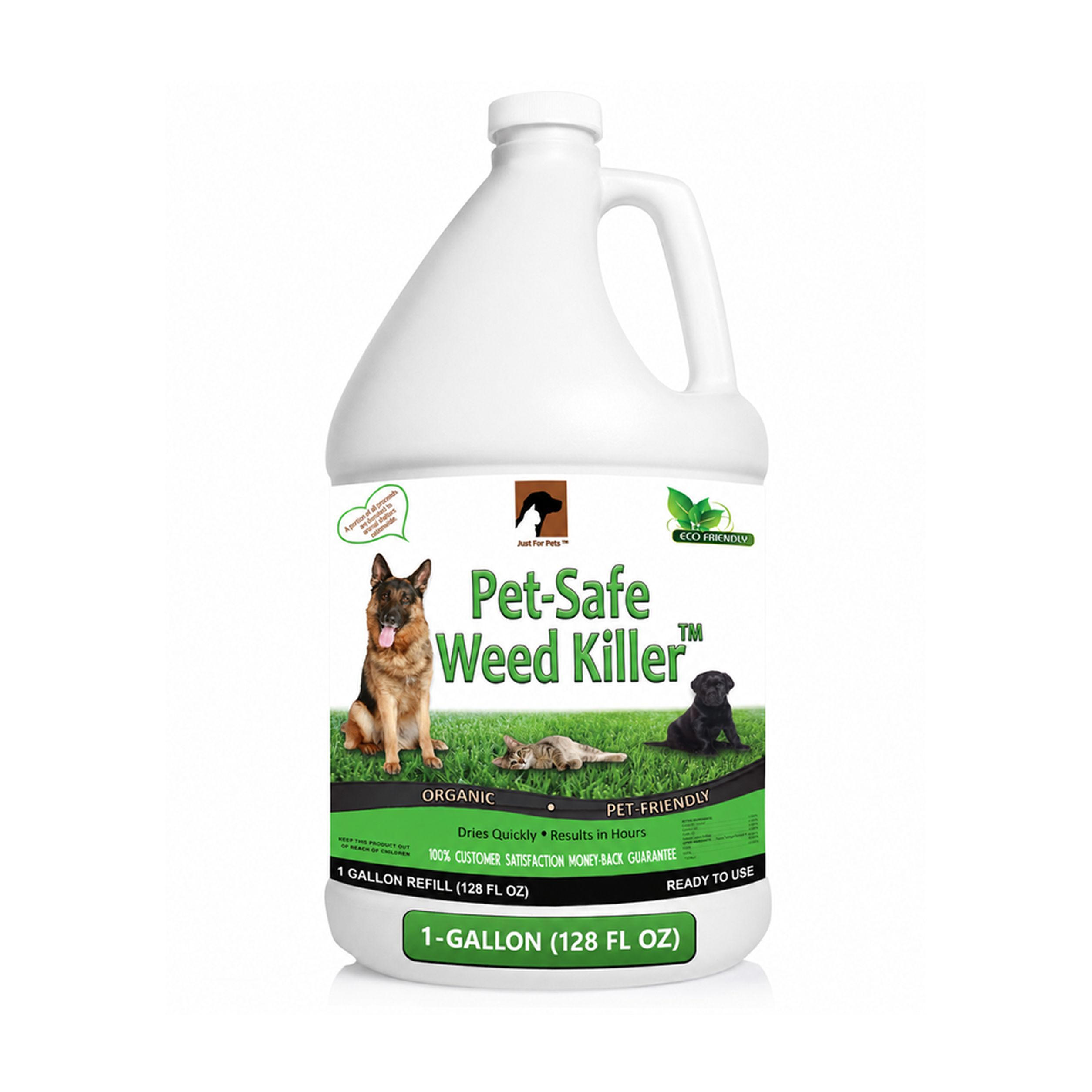 Just For Pets Pet-Safe Weed Killer Spray (1 Gallon)